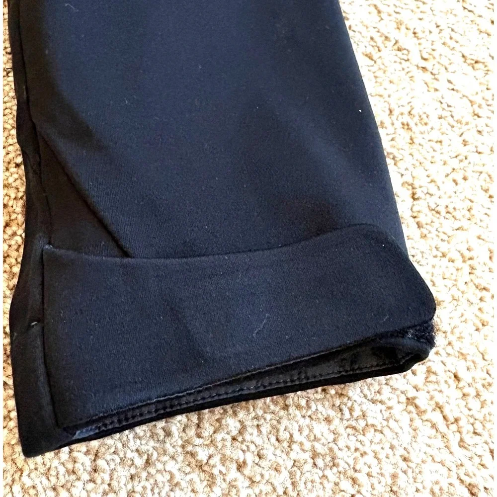 Merrell Softshell Hooded Jacket Womens Small Black Full Zip Fleece Lined Outdoor